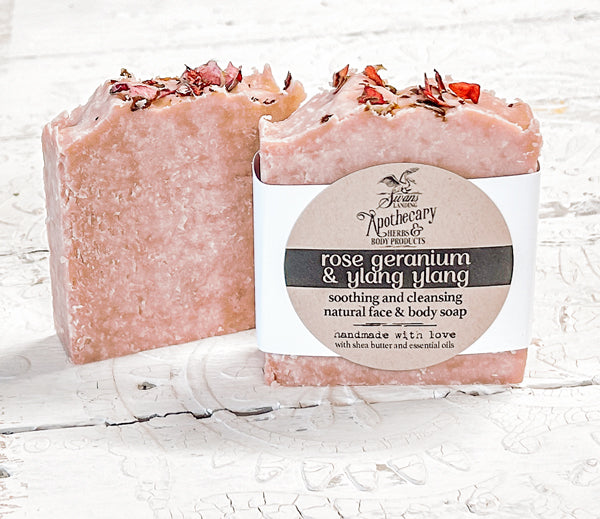 Rose Geranium & Ylang Ylang Soap