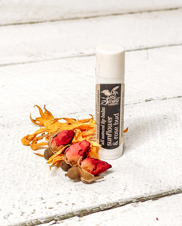 Sunflower & Rose Bud Lip Balm