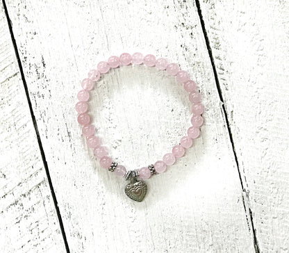 Crystal Bracelet Rose Quartz