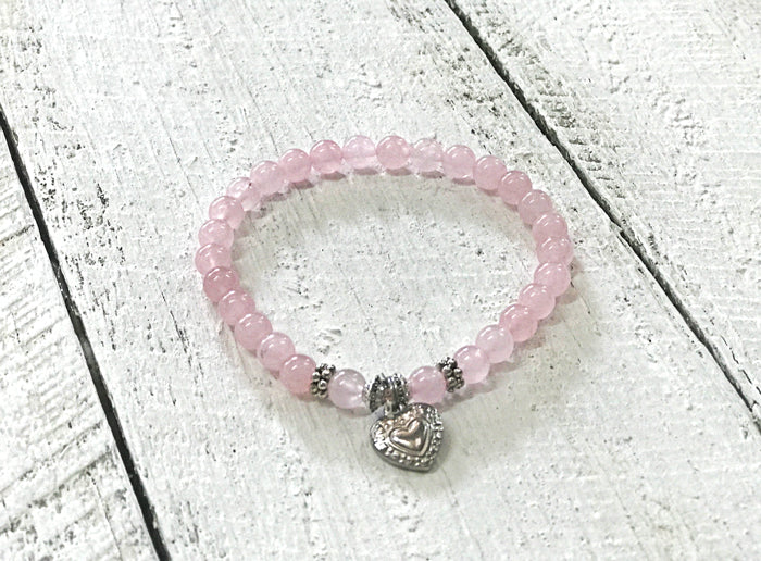 Crystal Bracelet Rose Quartz