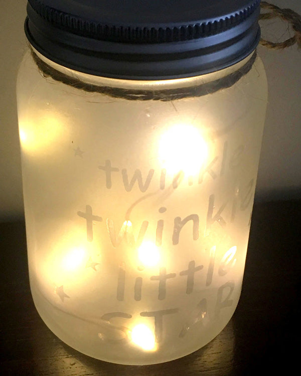 Sparkle Jar - 'twinkle twinkle little star'