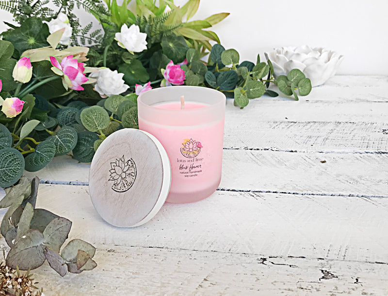 Soy Candle - Lotus Flower