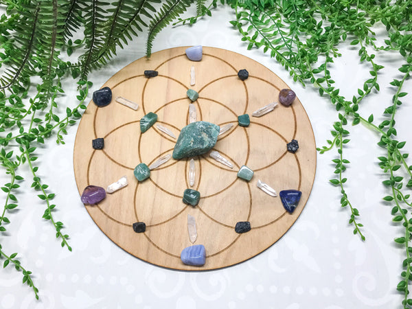 Calm and Serenity, Alleiviating Stress B - Crystal Energy Grid Pack