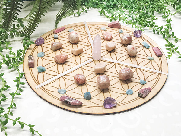 Harmony and Tranquility B - Crystal Energy Grid Pack