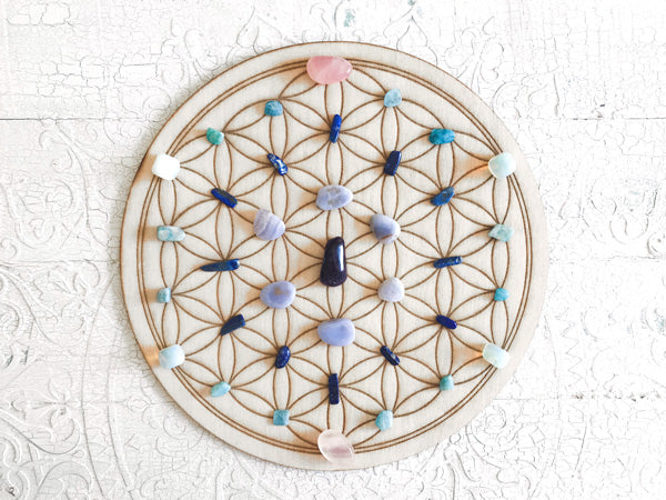 Emotional Strength & Healing B - Crystal Energy Grid Pack