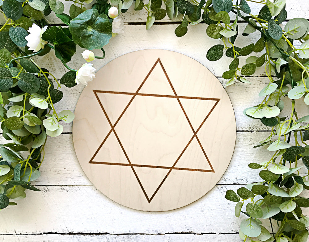 Crystal Energy Grid - Hexagram - Star Of David