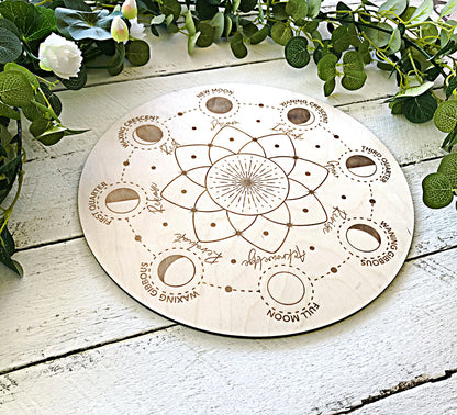 Crystal Energy Grid - Moon Phases