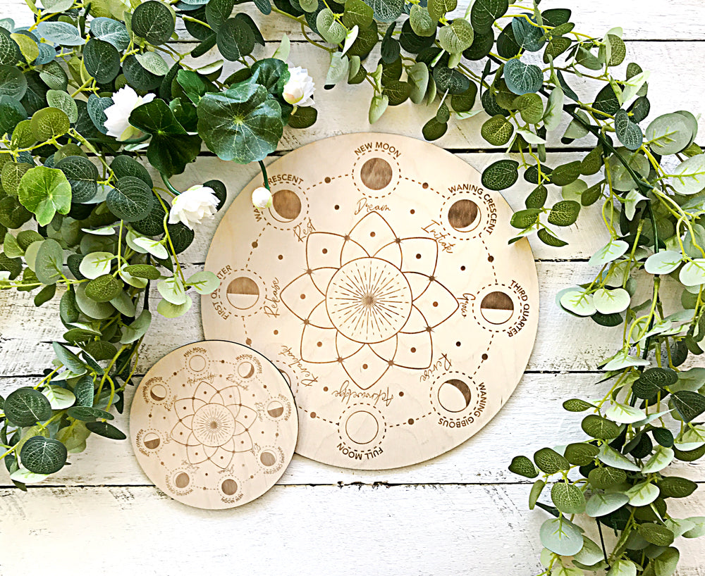 Crystal Energy Grid - Moon Phases