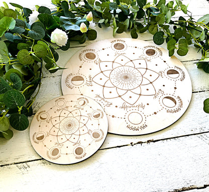 Crystal Energy Grid - Moon Phases