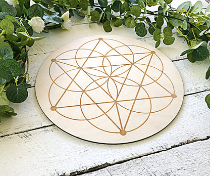 Crystal Energy Grid - Merkaba Seed Of Life