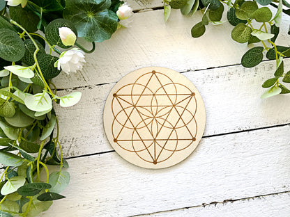 Crystal Energy Grid - Merkaba Seed Of Life