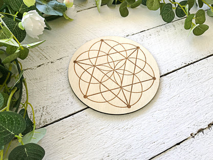 Crystal Energy Grid - Merkaba Seed Of Life