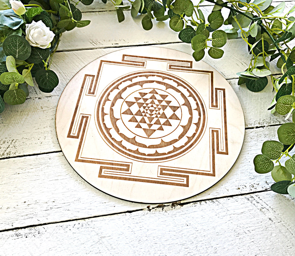 Crystal Energy Grid - Sri Yantra