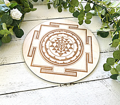 Crystal Energy Grid - Sri Yantra